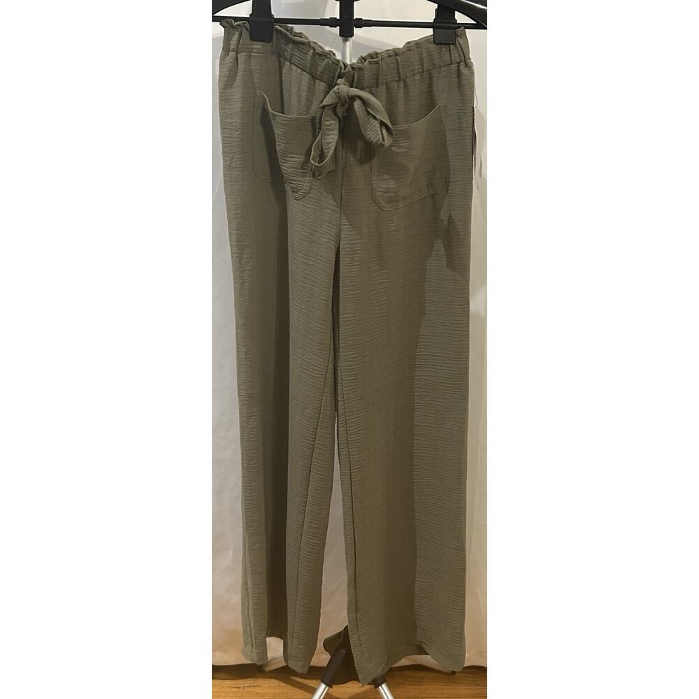 NWT Love Scarlett Olive Green Pants size S